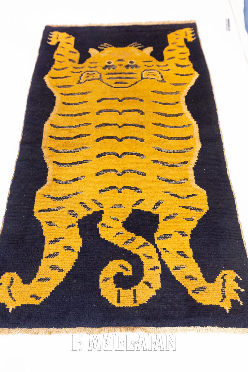 Tapis Antique Tibet « Tiger » n°:70608498